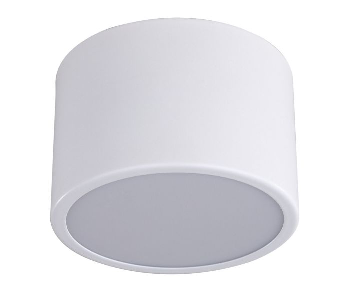 05510,01 Medina Light Fixture White d10 h6,5 Led 8W (4000K)