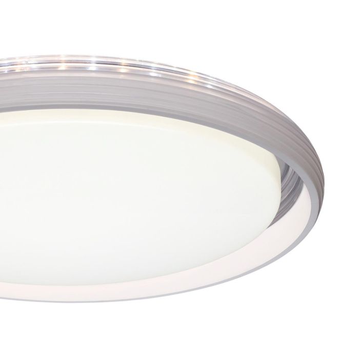 7697/DL MARON SN 93 Luminaire plastic/white/transparent LED 48W 3000-6000K D455 IP43 remote control HANI