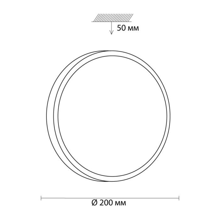 3012/AL MINI SN 046 Luminaire plastic/white/black LED 12W 4000K D200 IP43 SMALLI