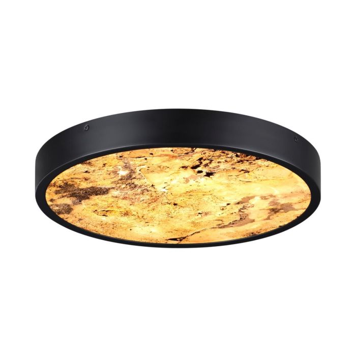 5064/24L L-VISION ODL24 black/grey/beige/metal/natural stone/acrylic Wall/ceiling luminaire with color temperature switch. LED 24W 3000K/4000K/6000K BERGI