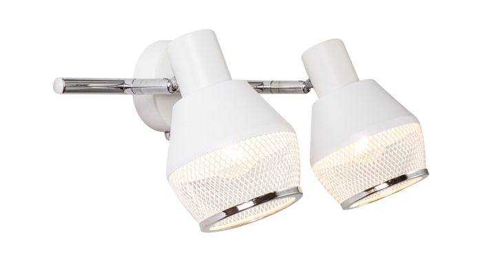 Spotlight Escada 1117/2A E14*40W White/Chrome