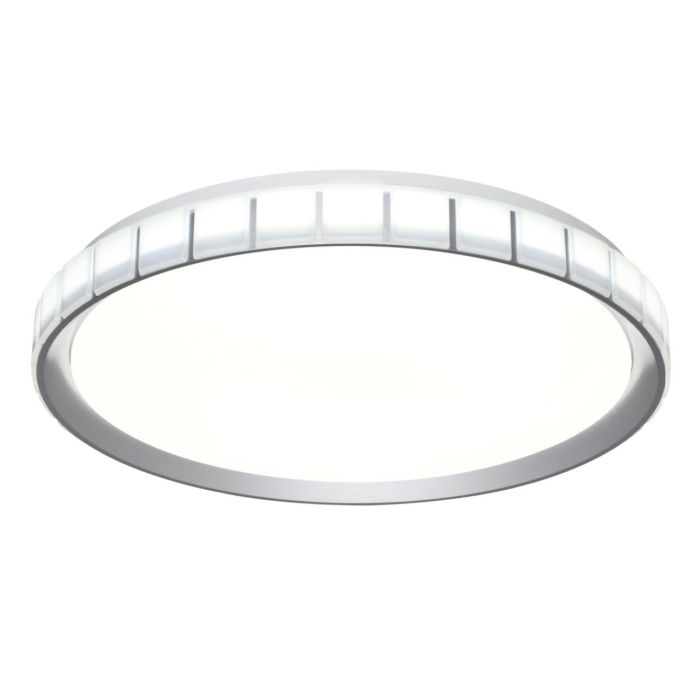 7696/EL PALE SN 90 Luminaire plastic/silver LED 70W 3000-6000K D495 IP43 remote control KUPI SILVER