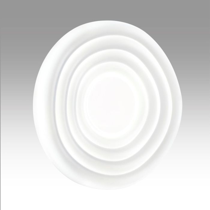 7679/DL PALE SN 153 Luminaire plastic/white LED 48W 3000-6000K D380 IP43 remote control FASS