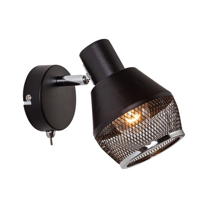 Spotlight Escada 1116/1A E14*40W Black/Chrome