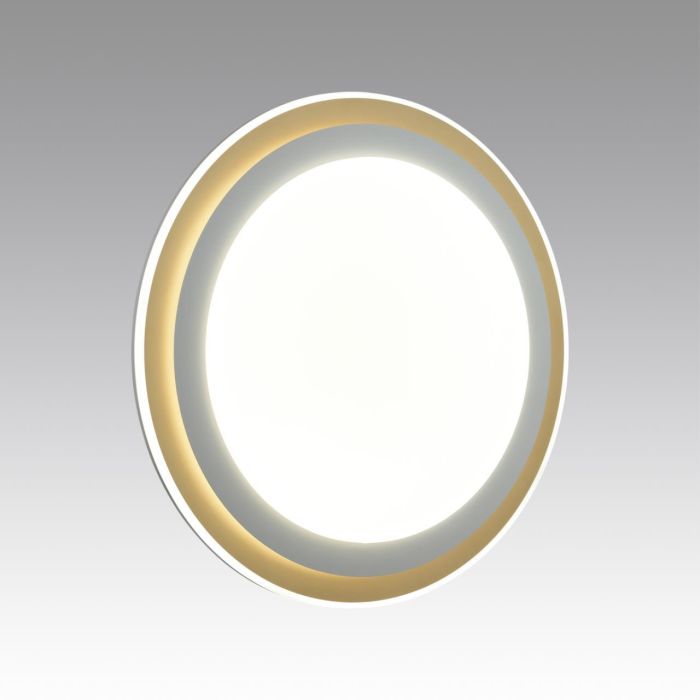 7630/DL PALE SN 041 Luminaire plastic/white/gold LED 48W with remote control 3000-6000K D410 IP43 remote control SETTA