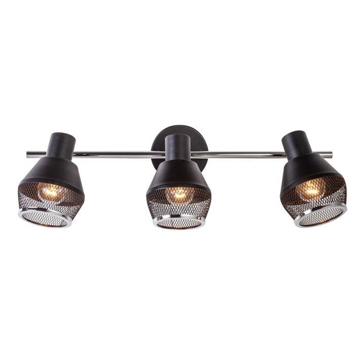 Spotlight Escada 1116/3A E14*40W Black/Chrome