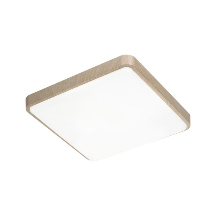 7608/CL PALE SN 028 Luminaire plastic/white/beige under wood LED 30W without remote control 4000K 340x340 IP43 MERTO