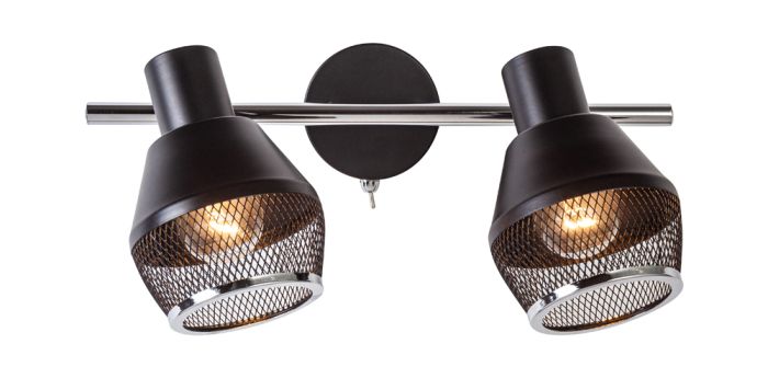 Spotlight Escada 1116/2A E14*40W Black/Chrome