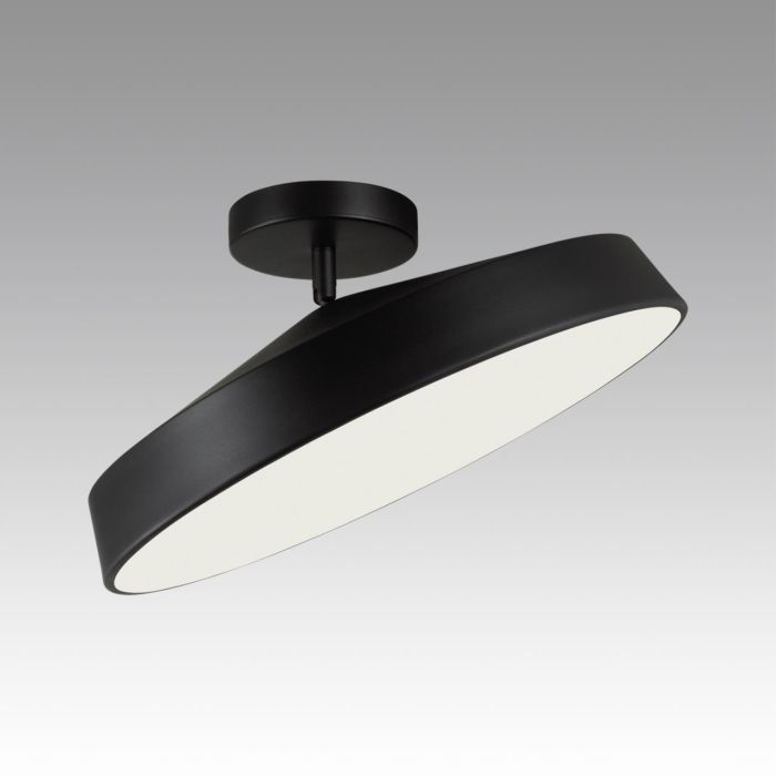 7656/48L MITRA LED SN Luminaire plastic/white/black LED 48W 4000K D400 IP20 MIRA BLACK