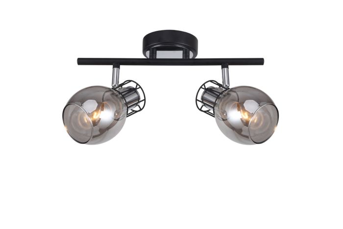 Wall lamp Escada 1136/2A E14*40W Black/ Chrome