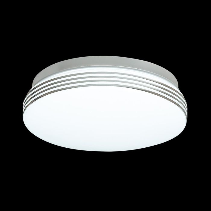 3016/AL MINI SN 043 Luminaire plastic/white/chrome LED 12W 4000K D200 IP43 SMALLI