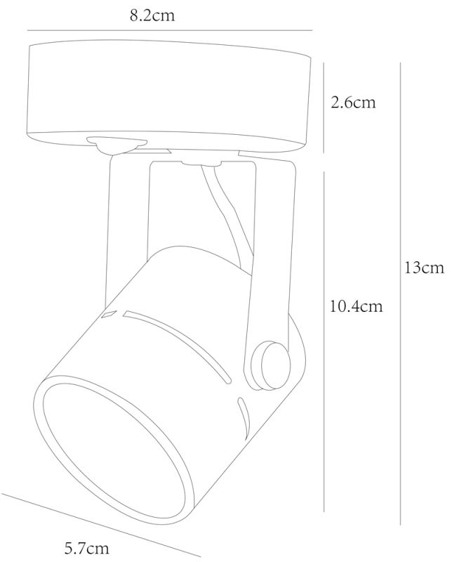 Spot Arte Lamp MIZAR A1311AP-1BK