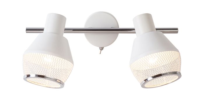 Spotlight Escada 1117/2A E14*40W White/Chrome