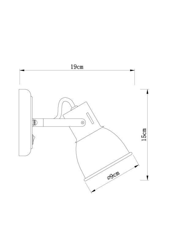 Spot Arte Lamp JOVI A1677AP-1WH