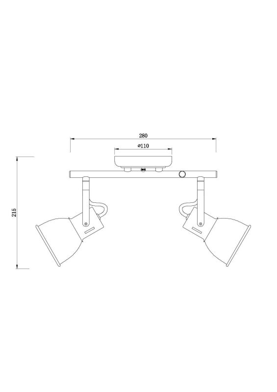 Spot Arte Lamp JOVI A1677PL-2GY