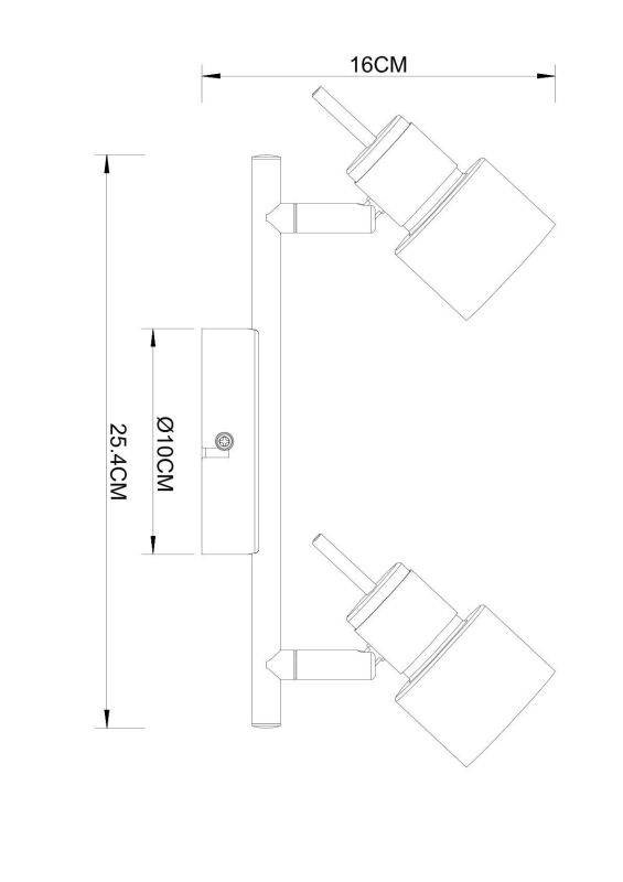 Spotlight Arte Lamp ALMACH A1906PL-2WH