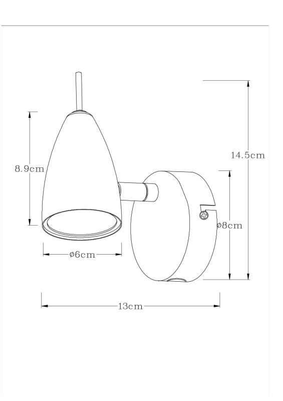 Spotlight Arte Lamp REGISTA A1966AP-1GY