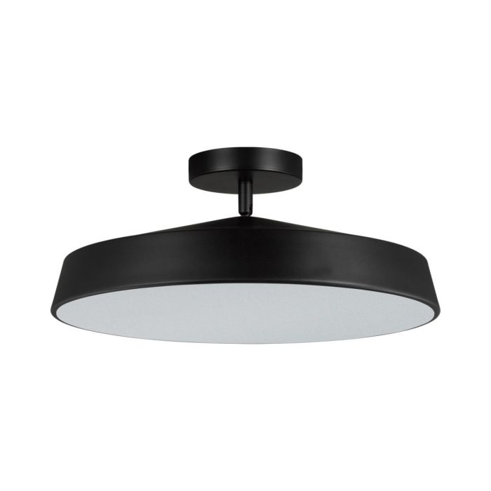 7656/48L MITRA LED SN Luminaire plastic/white/black LED 48W 4000K D400 IP20 MIRA BLACK