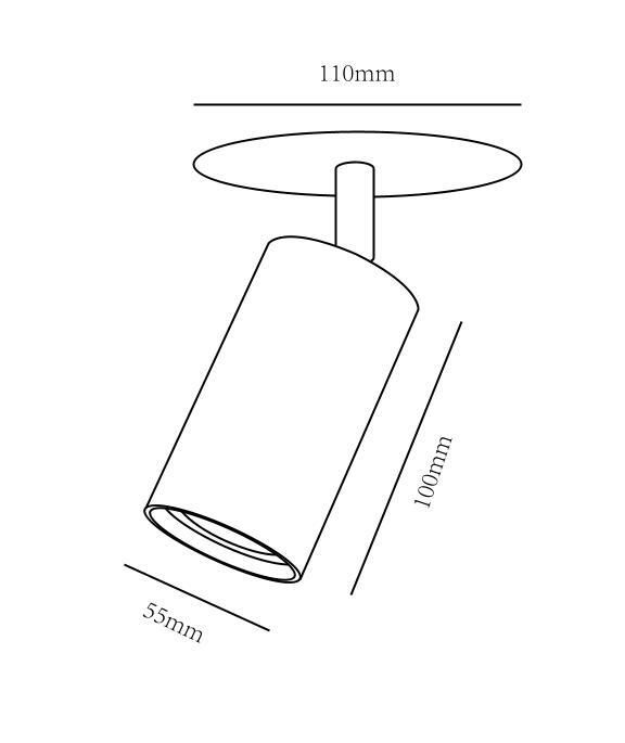 Spotlight Arte Lamp CEFEO A3214PL-1BK