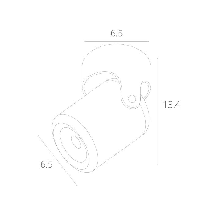 Spotlight Arte Lamp LIBRA A3316PL-1BK