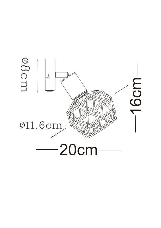 Spot Arte Lamp SOSPIRO A6141AP-1WH