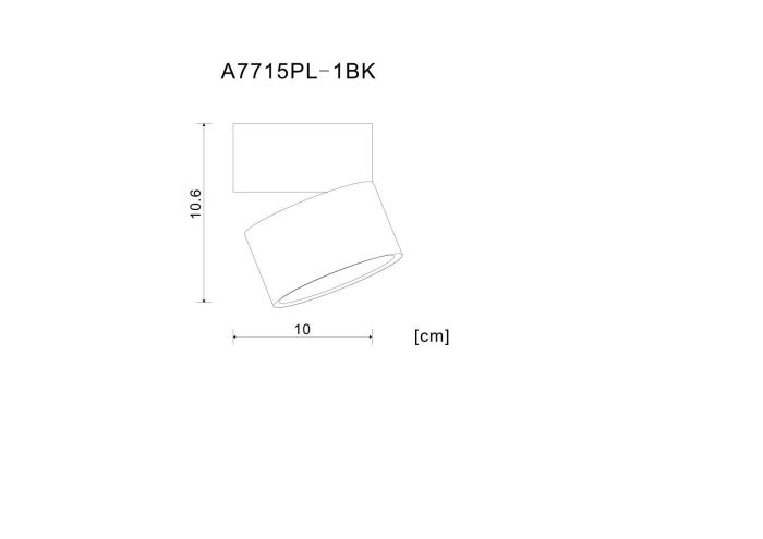 Spotlight Arte Lamp ARCTURUS A7715PL-1BK