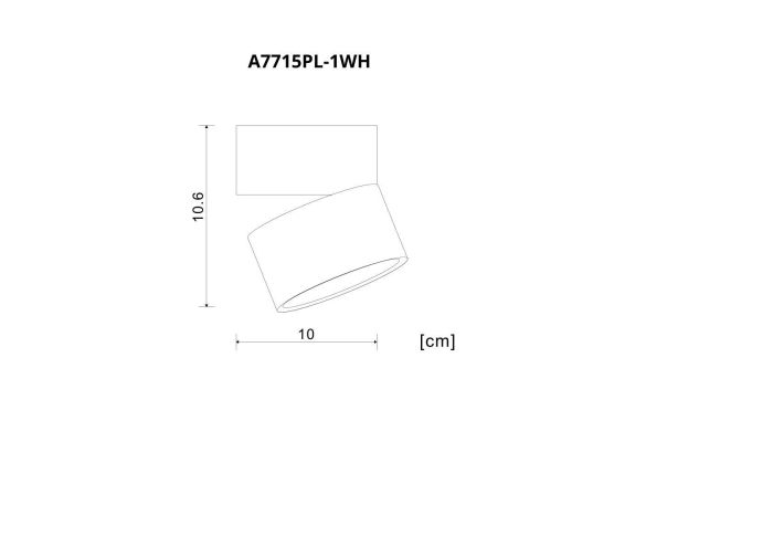 Spot Arte Lamp ARCTURUS A7715PL-1WH