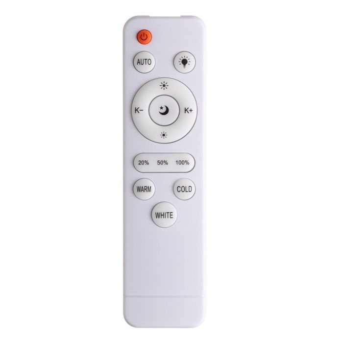 7627/EL PALE SN 019 LED 72W plastic/white/venge under wood with remote control 3000-6000K D490 IP43 remote control WOODI