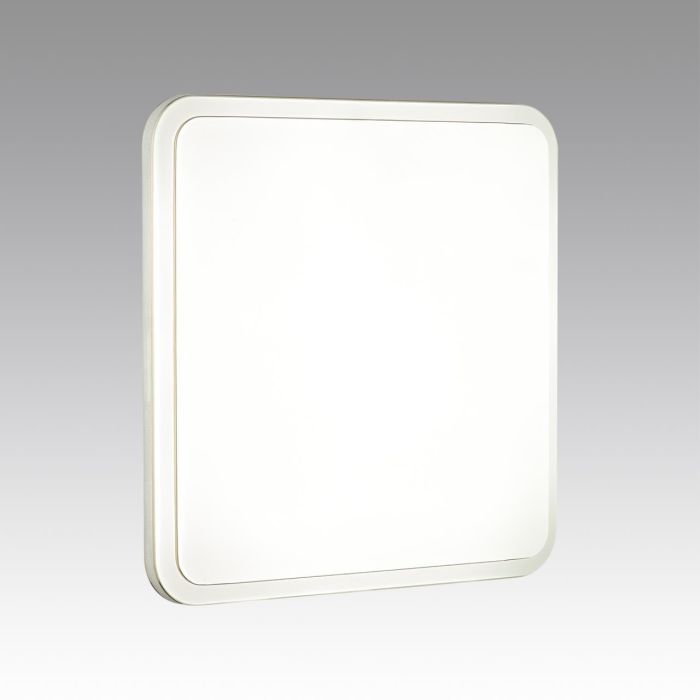 7613/CL PALE SN 034 Luminaire plastic/white/silver/gold LED 30W without remote control 4000K 350x350 IP43 SEVA