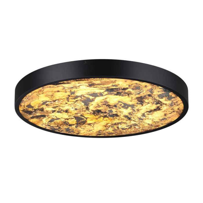 5064/40L L-VISION ODL24 black/grey/beige/metal/natural stone/acrylic Wall/ceiling luminaire with color-temperature switch. LED 40W 3000K/4000K/6000K BERGI