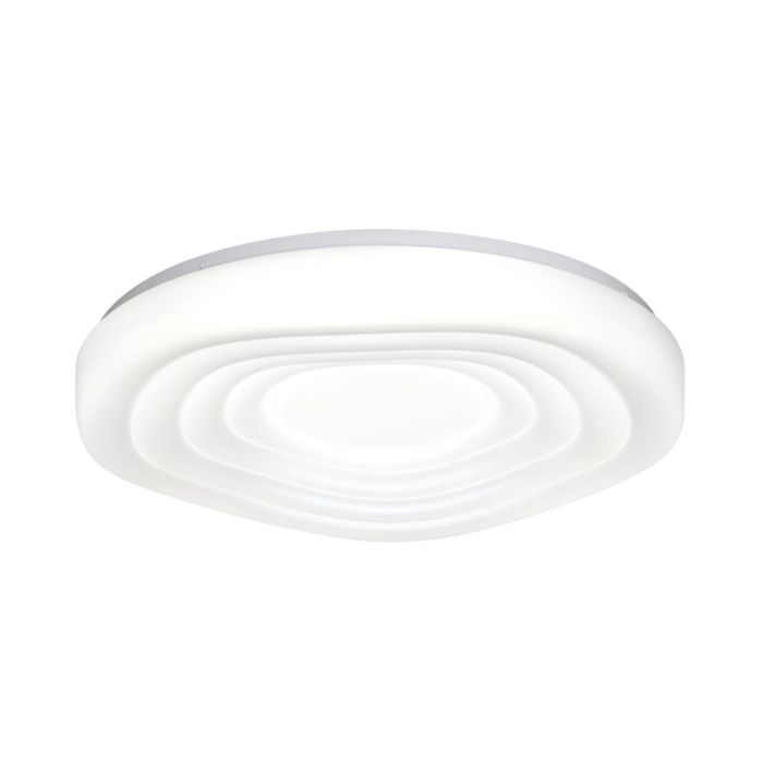 7679/DL PALE SN 153 Luminaire plastic/white LED 48W 3000-6000K D380 IP43 remote control FASS