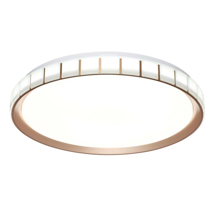 7695/EL PALE SN 90 Luminaire plastic/pink gold LED 70W 3000-6000K D495 IP43 remote control KUPI GOLD