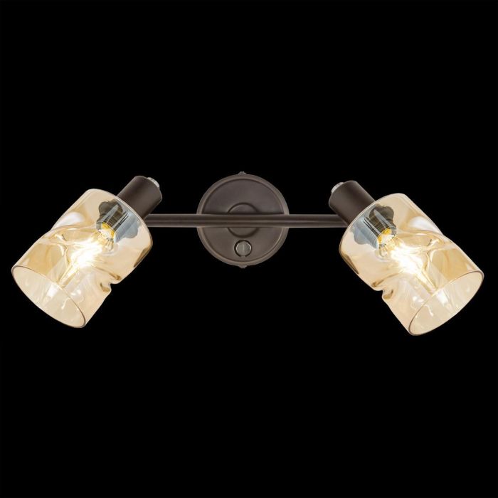 Citilux Kingston CL518520 Wenge Swivel Spot with Switch