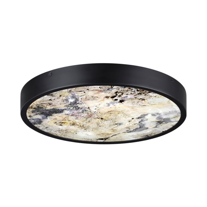 5064/30L L-VISION ODL24 black/grey/beige/metal/natural stone/acrylic Wall/ceiling luminaire with color temperature switch. LED 30W 3000K/4000K/6000K BERGI