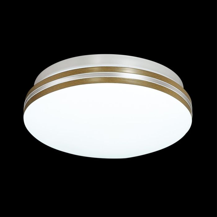 3015/AL MINI SN 046 Luminaire plastic/white/wood LED 12W 4000K D200 IP43 SMALLI