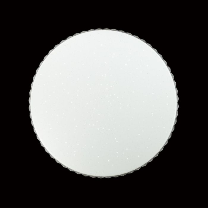 2077/DL PALE SN 072 Luminaire plastic/white/transparent LED 48W 3000-6000K D390 IP43 remote control DINA