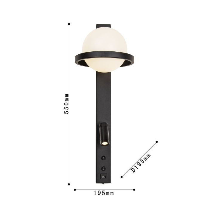 Wall lamp Twin 4068-2W. TM Favourite