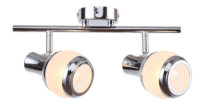 LARGO 2xE14x40W Chrome 1103/2A ESCADA Swivel Spot