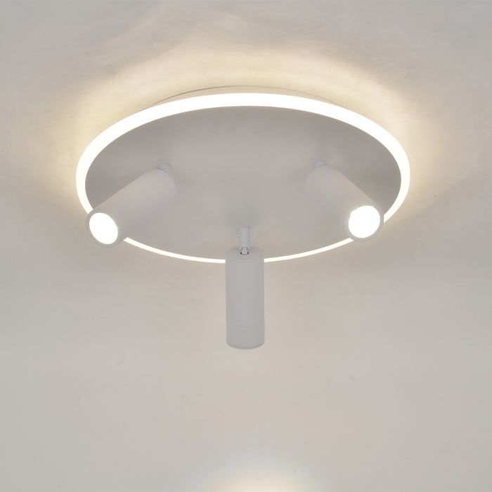 Ceiling lamp Escada 20046SMA/03 LED 37W 4000K white