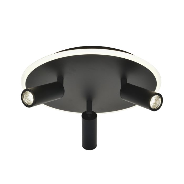 Ceiling lamp Escada 20046SMA/03 LED 37W 4000K black