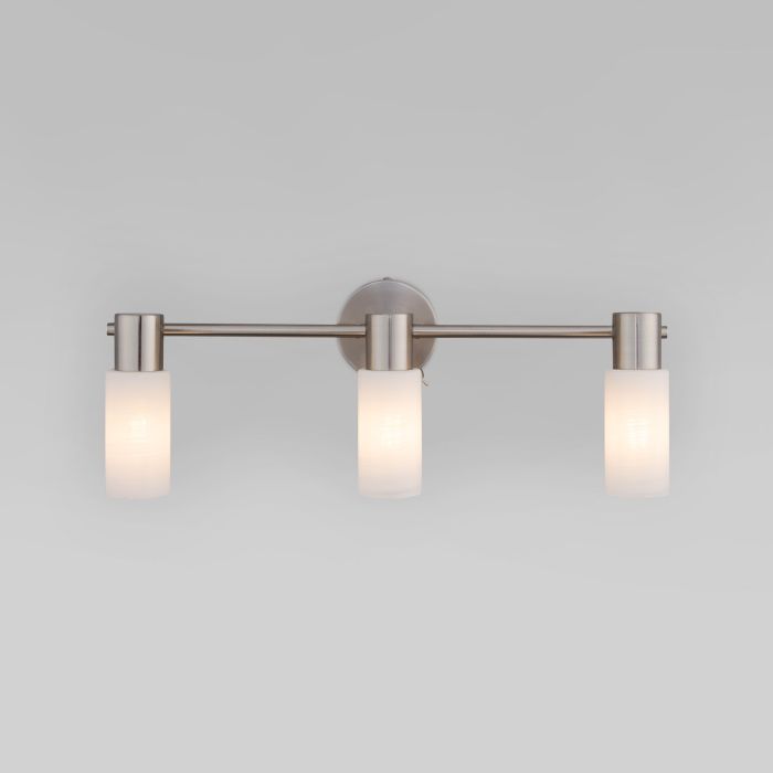 Wall lamp with glass lamps 20043/3 satin-nickel