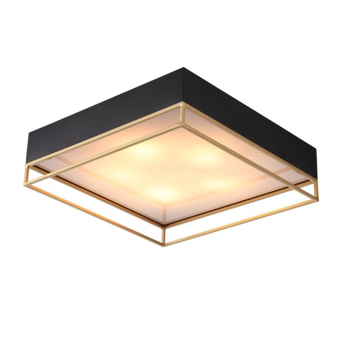 SL1127.422.05 Ceiling lamp ST-Luce Black, Matte Gold/White E27 5*40W