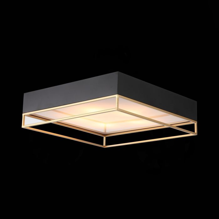 SL1127.422.05 Ceiling lamp ST-Luce Black, Matte Gold/White E27 5*40W