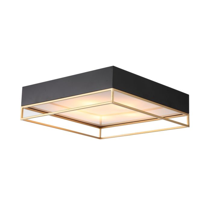 SL1127.422.05 Ceiling lamp ST-Luce Black, Matte Gold/White E27 5*40W