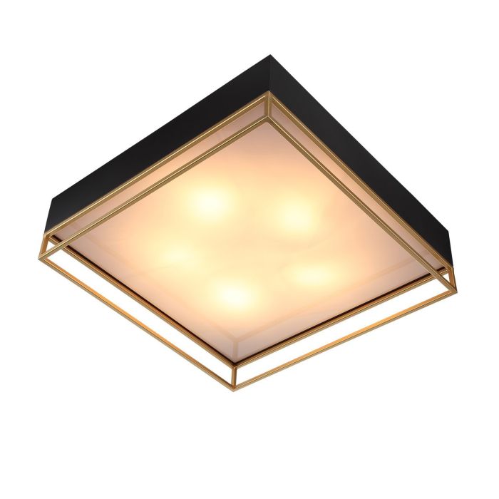 SL1127.422.05 Ceiling lamp ST-Luce Black, Matte Gold/White E27 5*40W