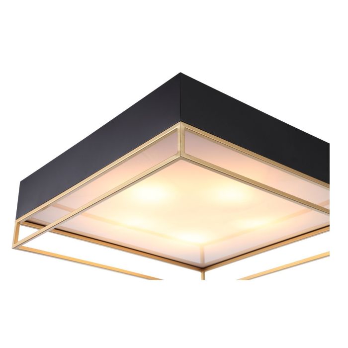 SL1127.422.05 Ceiling lamp ST-Luce Black, Matte Gold/White E27 5*40W