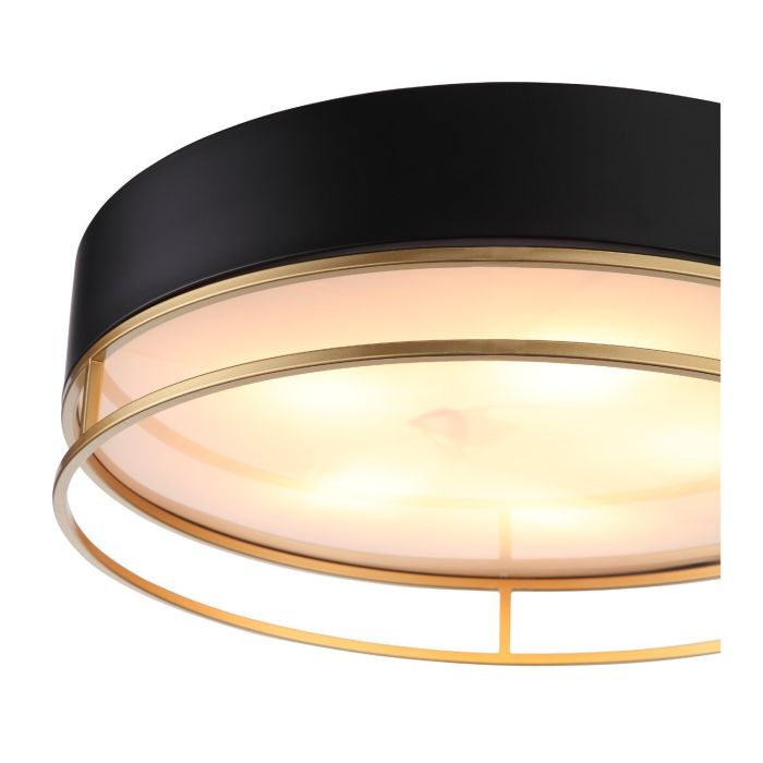 SL1127.432.05 Ceiling lamp ST-Luce Black, Matte Gold/White E27 5*40W