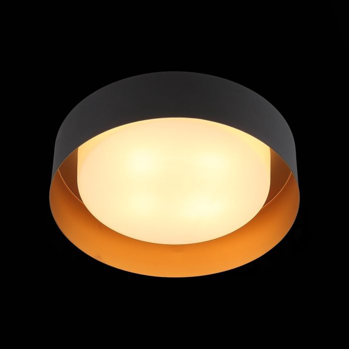 SL392.422.04 Ceiling lamp ST-Luce Black, Gold/White E14 4*40W