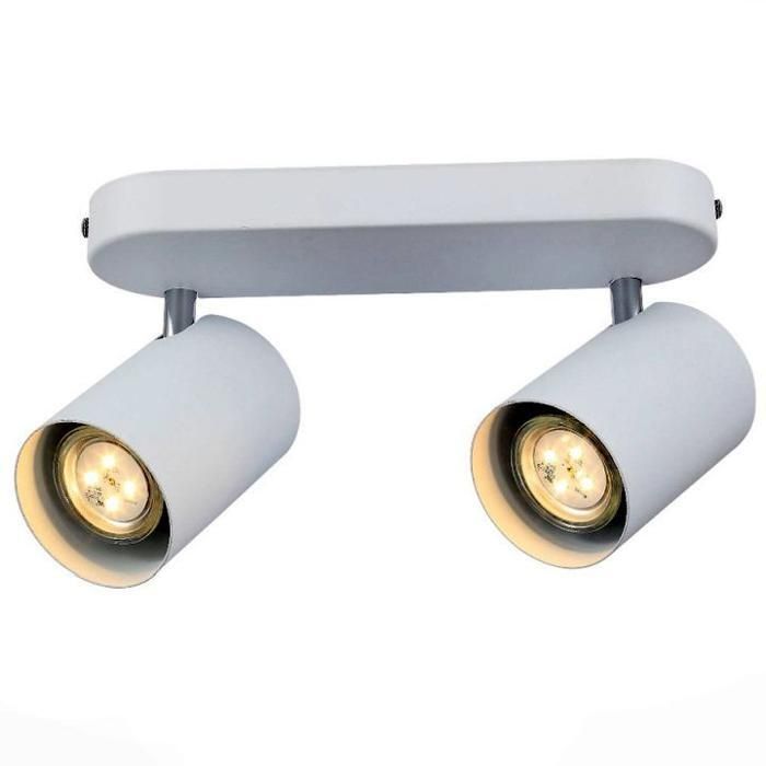 SL597.501.02 ST-Luce Spotlight White, Chrome/White GU10 LED 2*3W