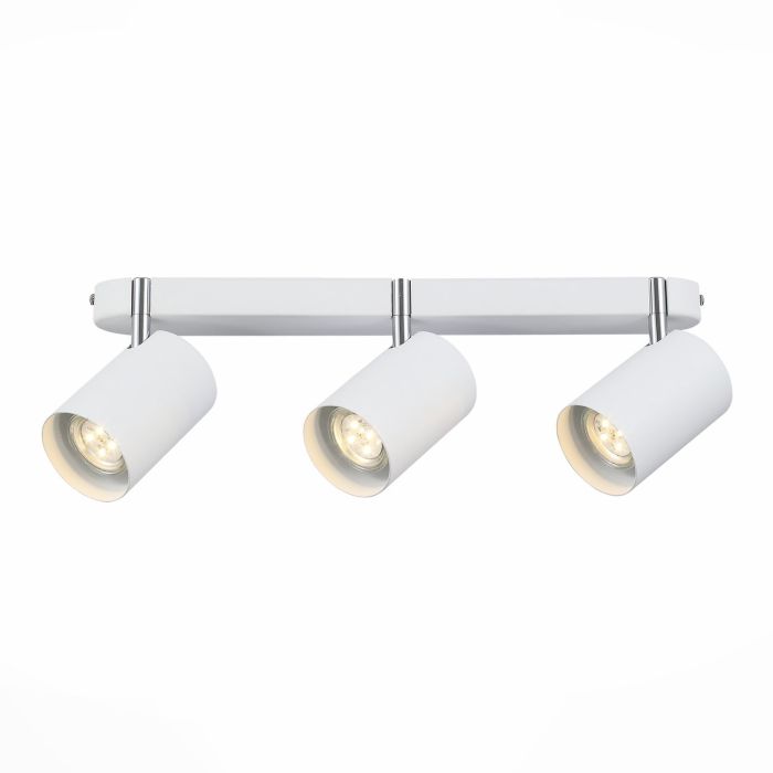 SL597.501.03 Spot ST-Luce White, Chrome/White GU10 LED 3*3W